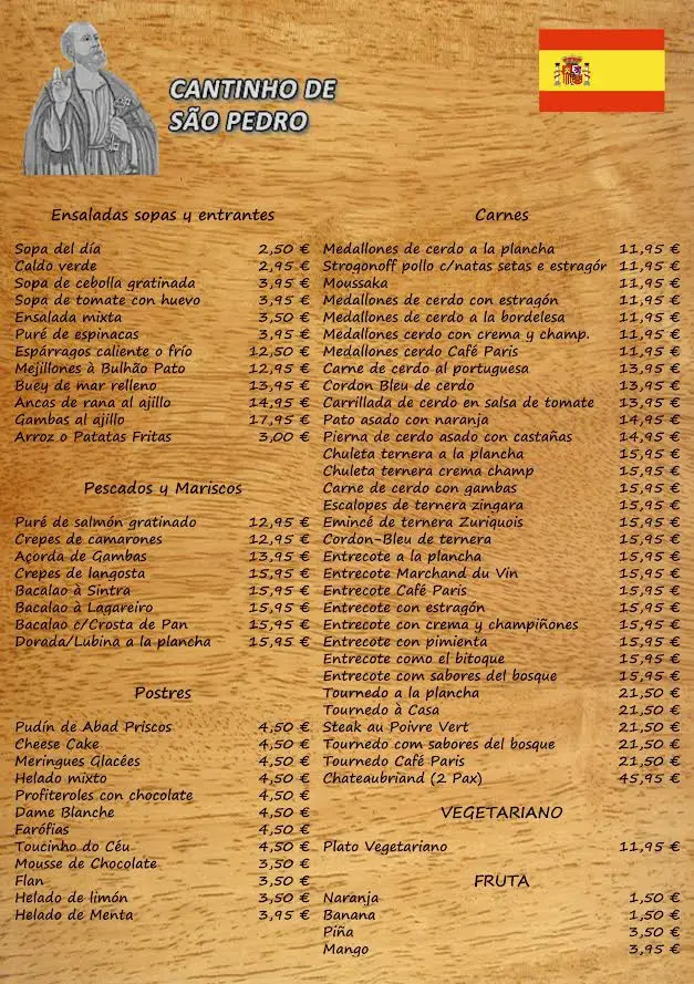 Menu_Cantinho de São Pedro_São Pedro de Penaferrim_immagine_3