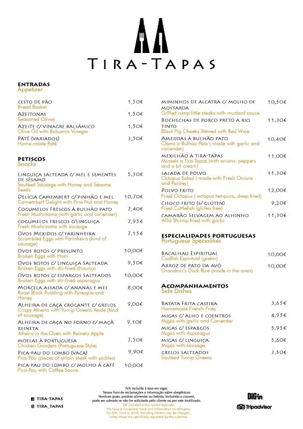 Menu_Tira Tapas_São Pedro de Penaferrim_immagine_1