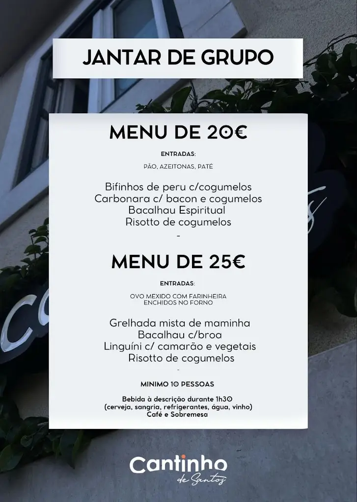 Menu_Cantinho de Santos_Santos-o-Velho_imagen_1