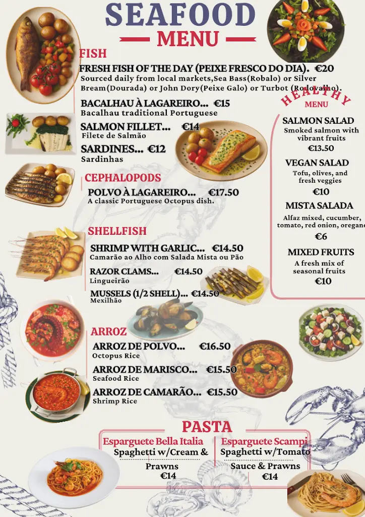 Menu_Lá Madragoa Restaurant_Santos-o-Velho_imagen_1