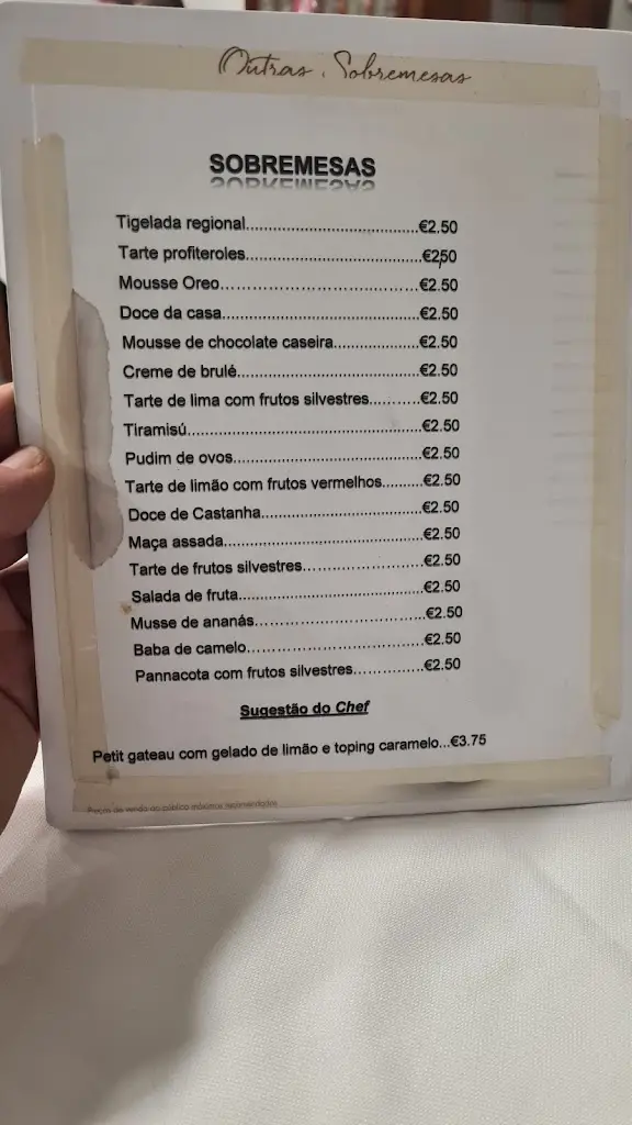 Menu_English Savoy_Castelo Branco_imagen_2