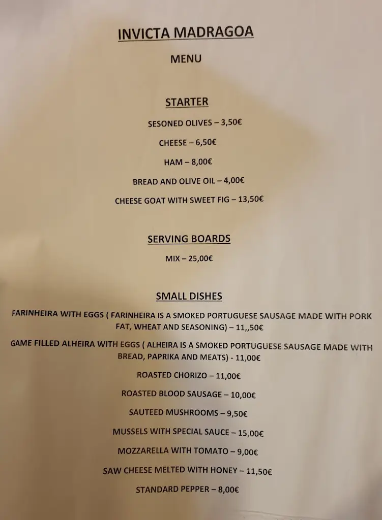 Menu_Invicta Madragoa_Santos-o-Velho_imagen_2