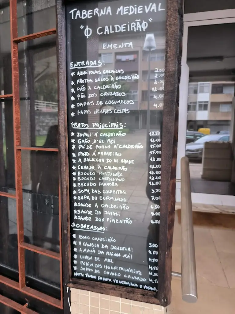 Menu_Taberna Medieval O Caldeirão_São Mamede_immagine_4