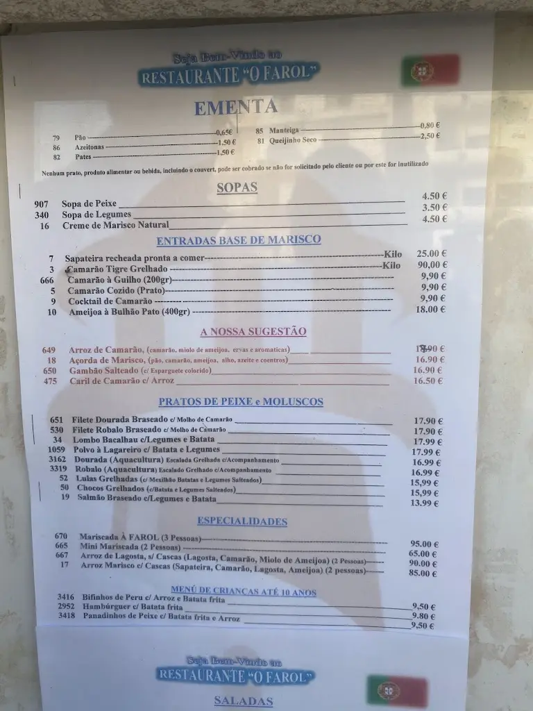 Menu_Restaurante O Farol_São Martinho_image_2