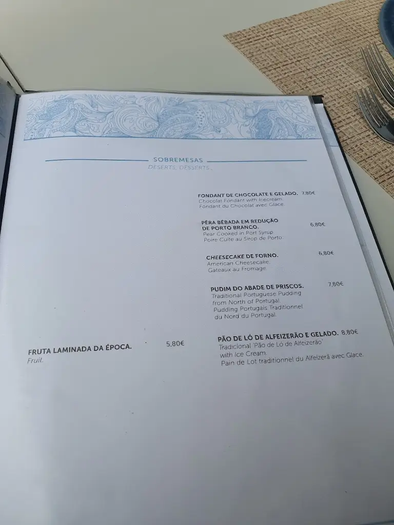 Menu_Restaurante Boca do Mar_São Martinho_immagine_4