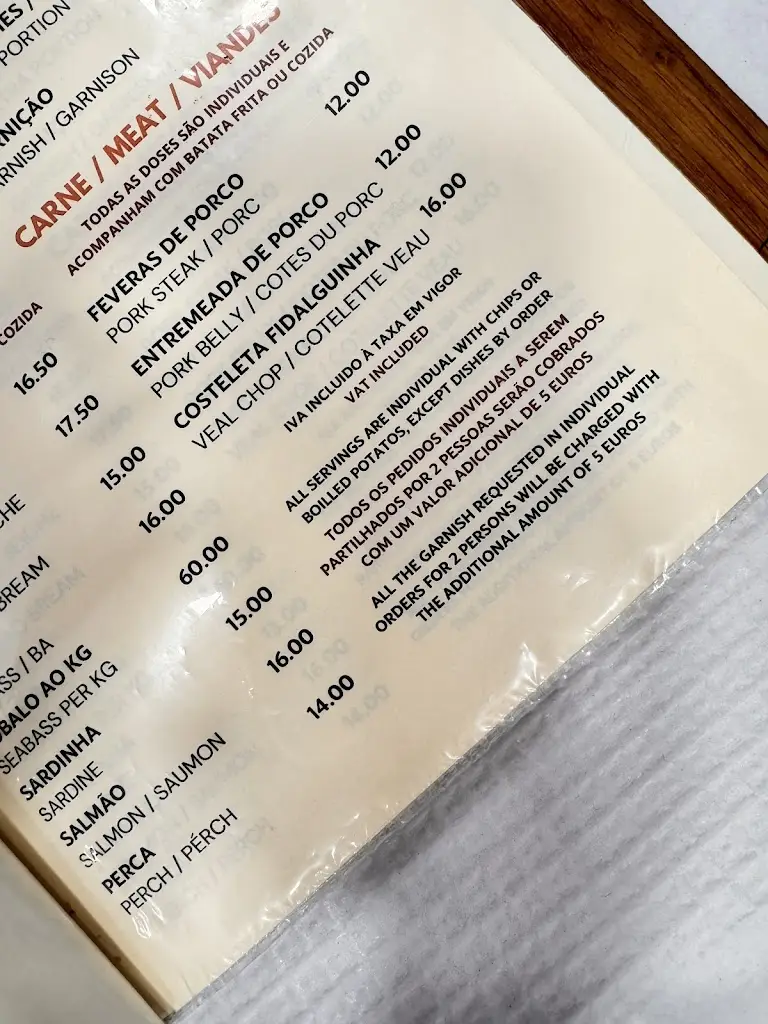 Menu_A Fidalguinha de Espinho_Espinho_image_3