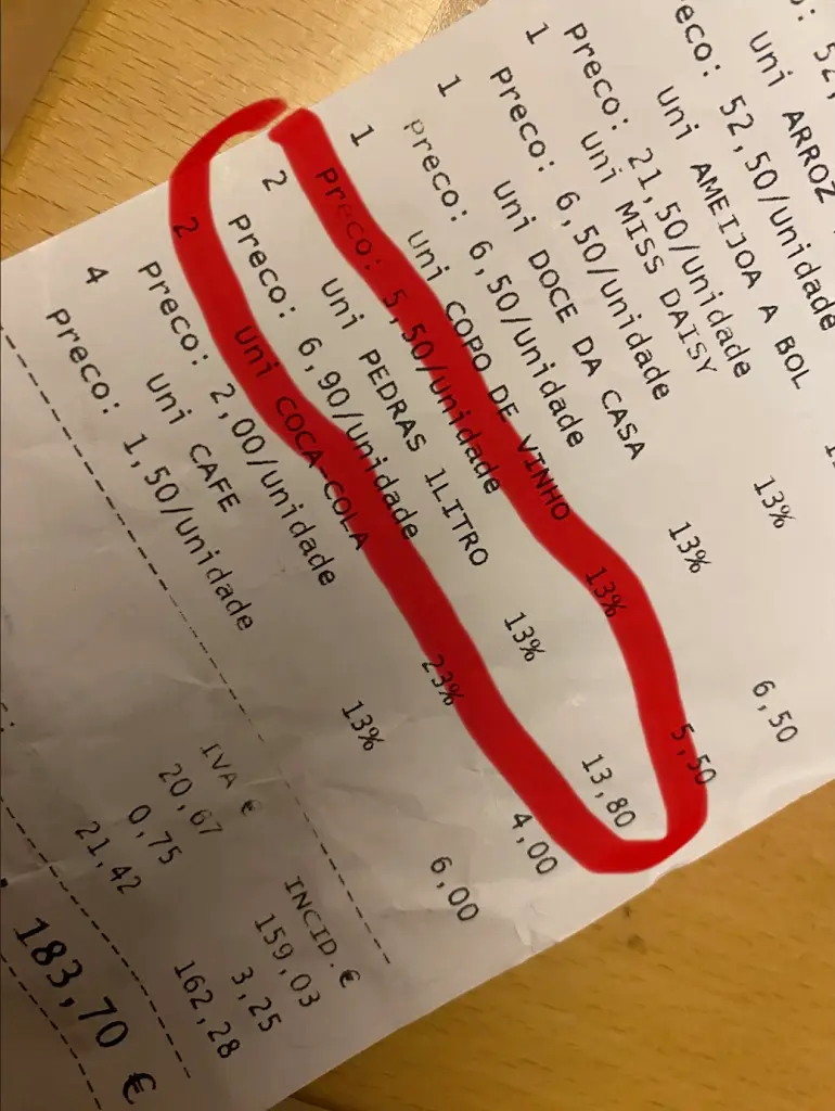 Menu_A Nova Gaivota_São Martinho_immagine_4