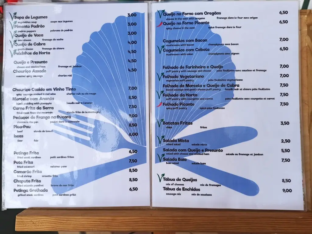 Menu_Baía Cultural Bar_São Martinho_immagine_3