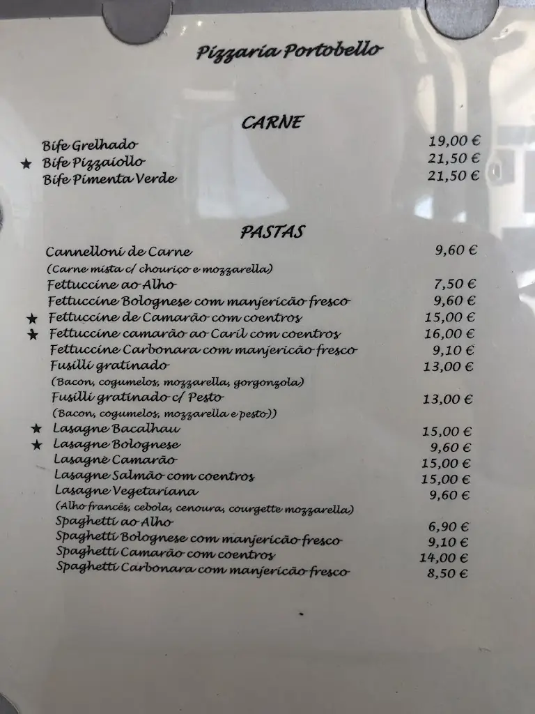 Menu_Pizzaria Portobello_São Martinho_immagine_2