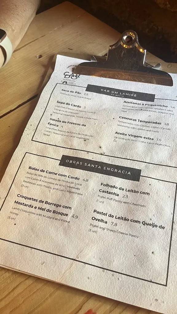 Menu_Cardo Taberna & Mercearia - Sortelha By Aldeias Históricas de Portugal_Sortelha_immagine_2