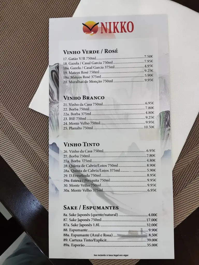 Menu_Nikko Buffet Livre_Sobralinho_image_2