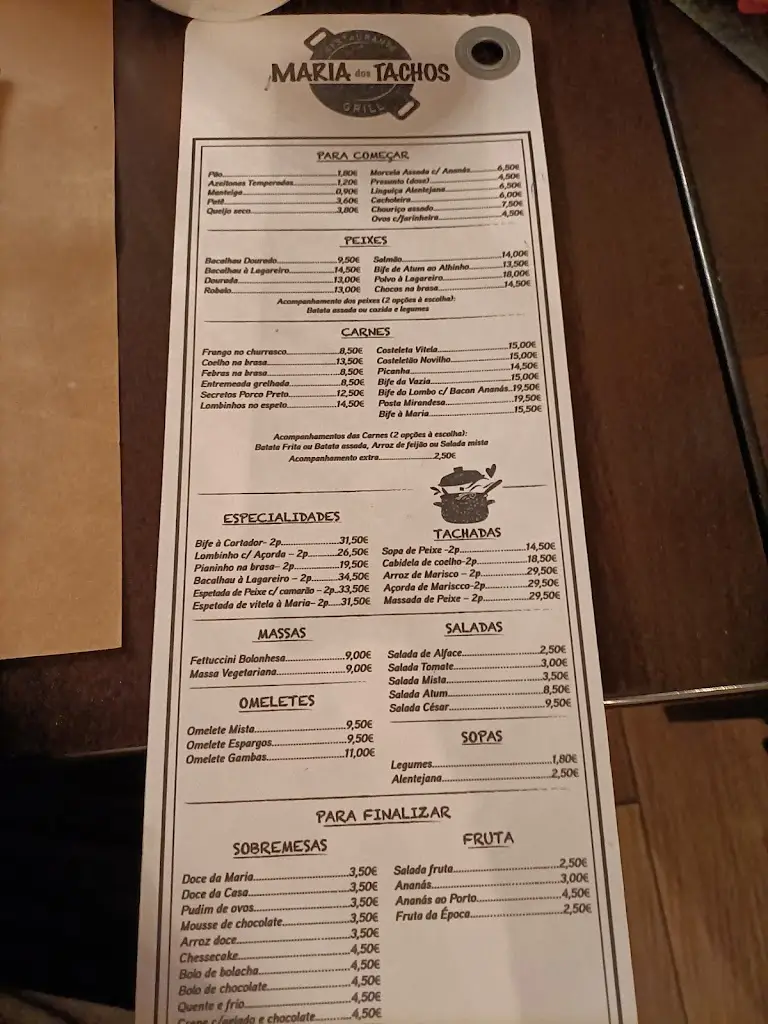 Menu_Maria dos Tachos_São Domingos de Rana_imagen_2