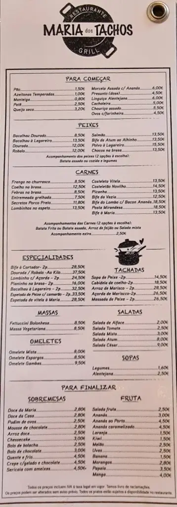 Menu_Maria dos Tachos_São Domingos de Rana_imagen_3