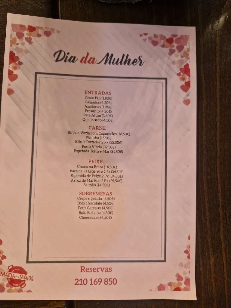 Menu_Maria dos Tachos_São Domingos de Rana_imagen_4