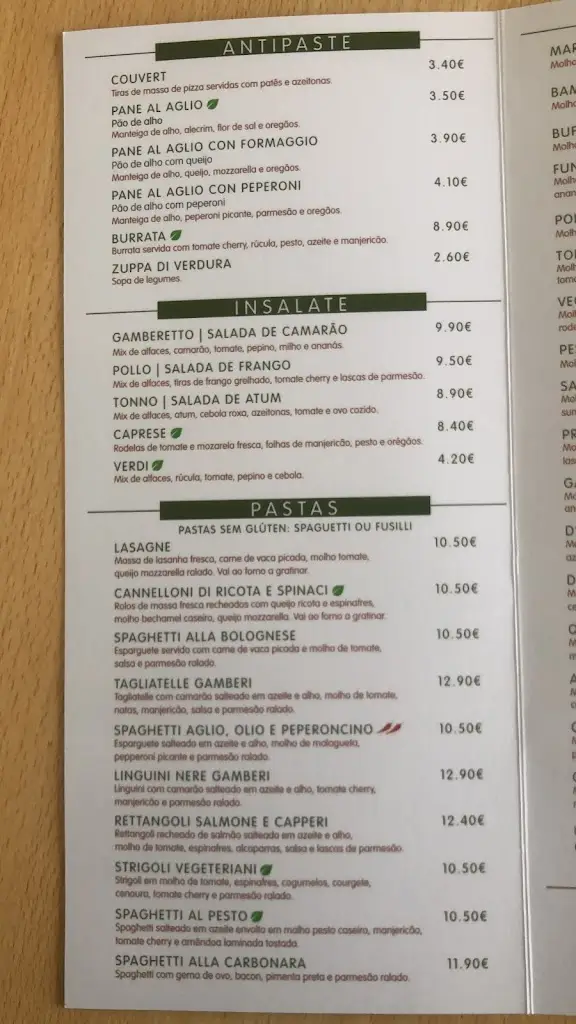 Menu_D'amici_São Domingos de Rana_immagine_2