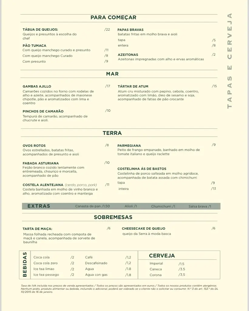 Menu_As de Bastos_São Domingos de Rana_immagine_1