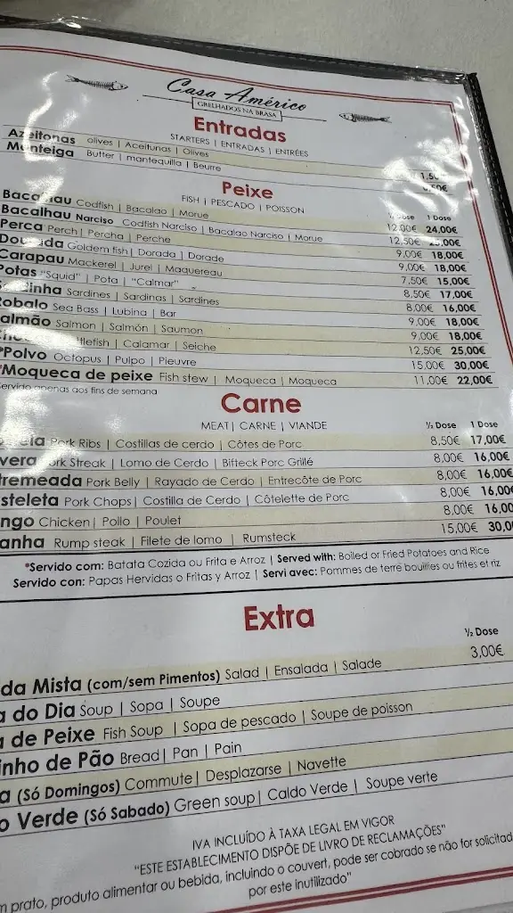 Menu_Casa Américo_Espinho_immagine_3