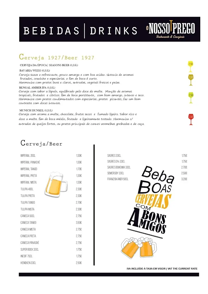 Menu_O Nosso Prego - Tires_São Domingos de Rana_immagine_2