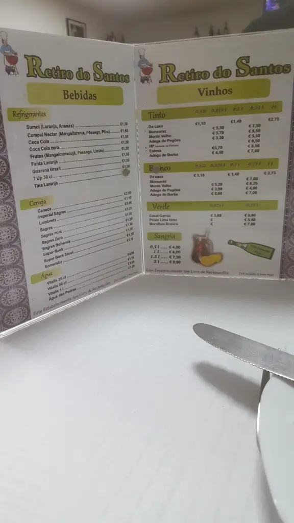 A Sede da Céu ristorante a São Domingos de Rana