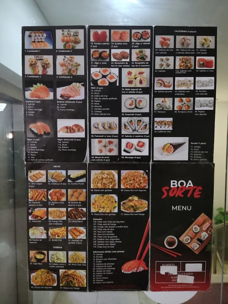 Menu_Restaurante Japonês_Terrugem_immagine_1