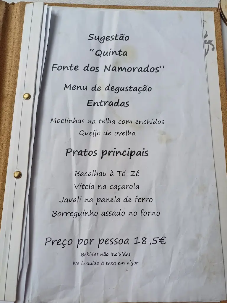 Menu_Quinta Fonte dos Namorados_Vila Cortês da Serra_immagine_4