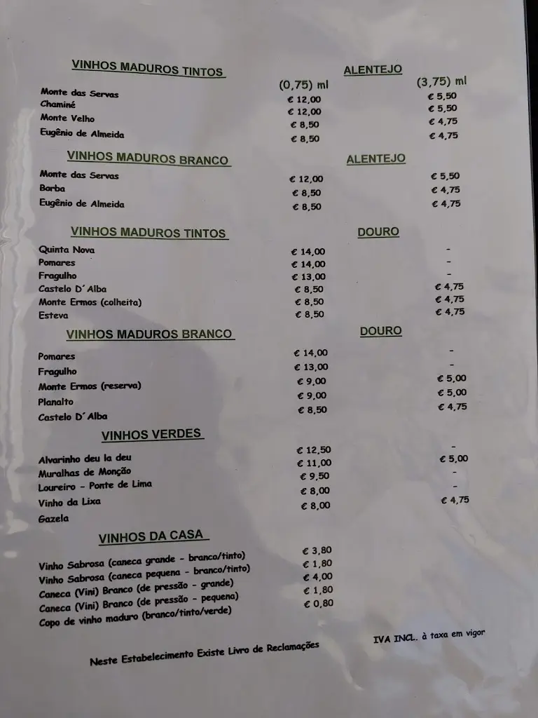 Menu_Casa Papagaio_Espinho_image_2