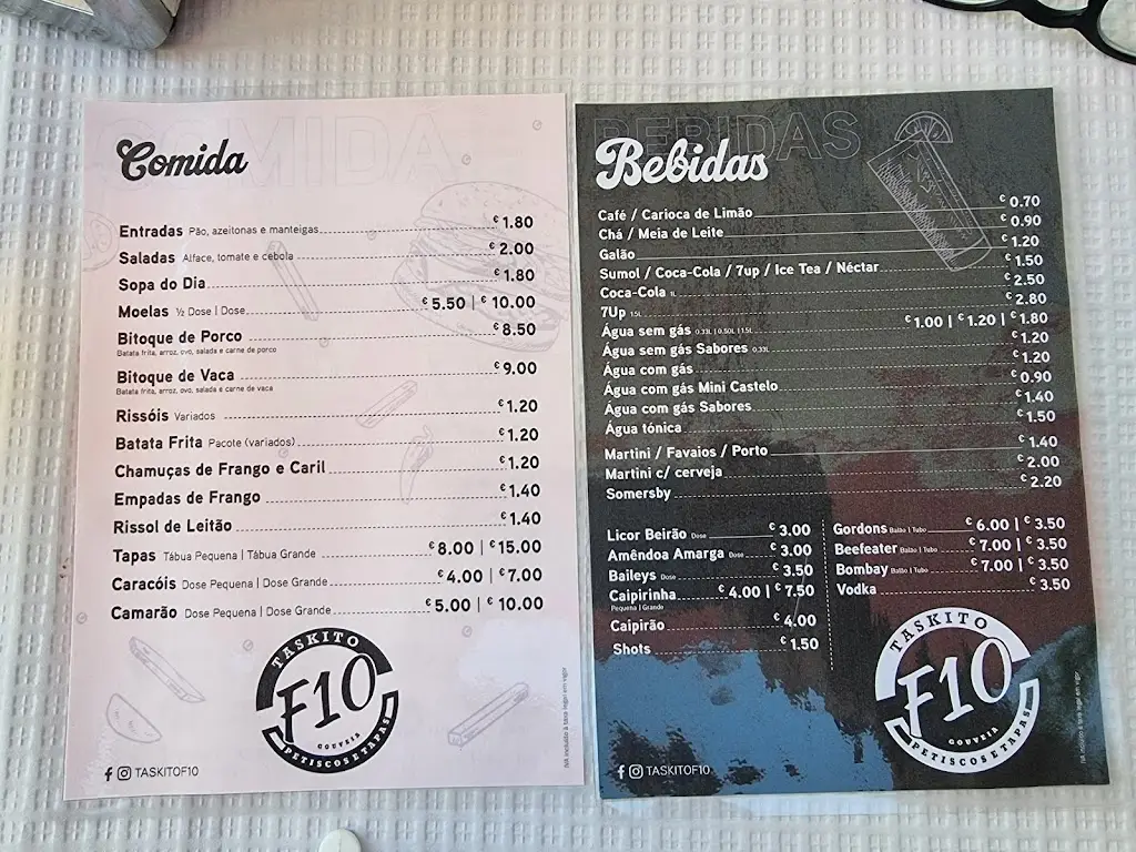 Menu_Taskito F10 - Petiscos e Tapas_Vila Nova de Tazem_immagine_2