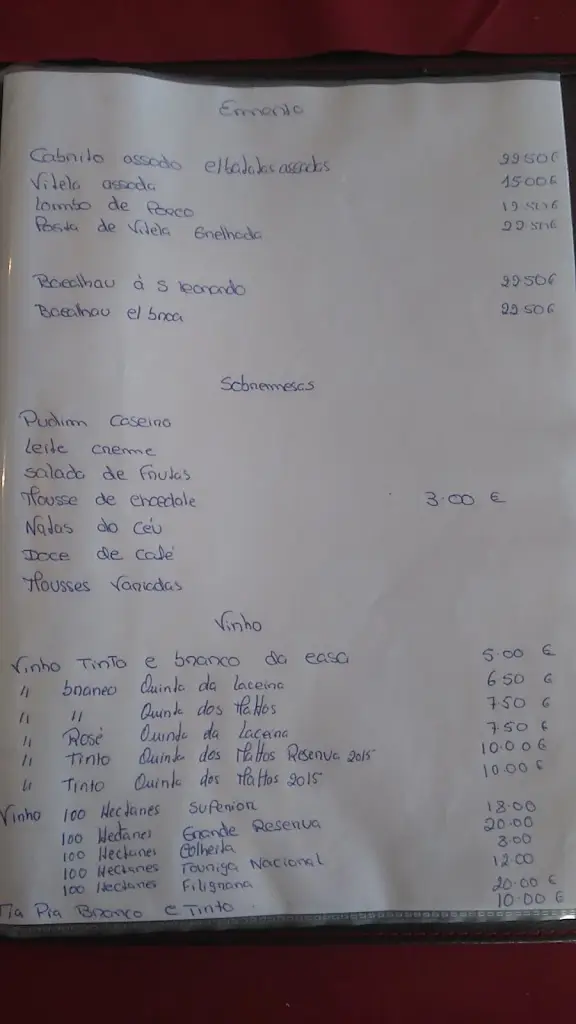 Menu_São Leonardo_Vila Soeiro do Chão_immagine_3