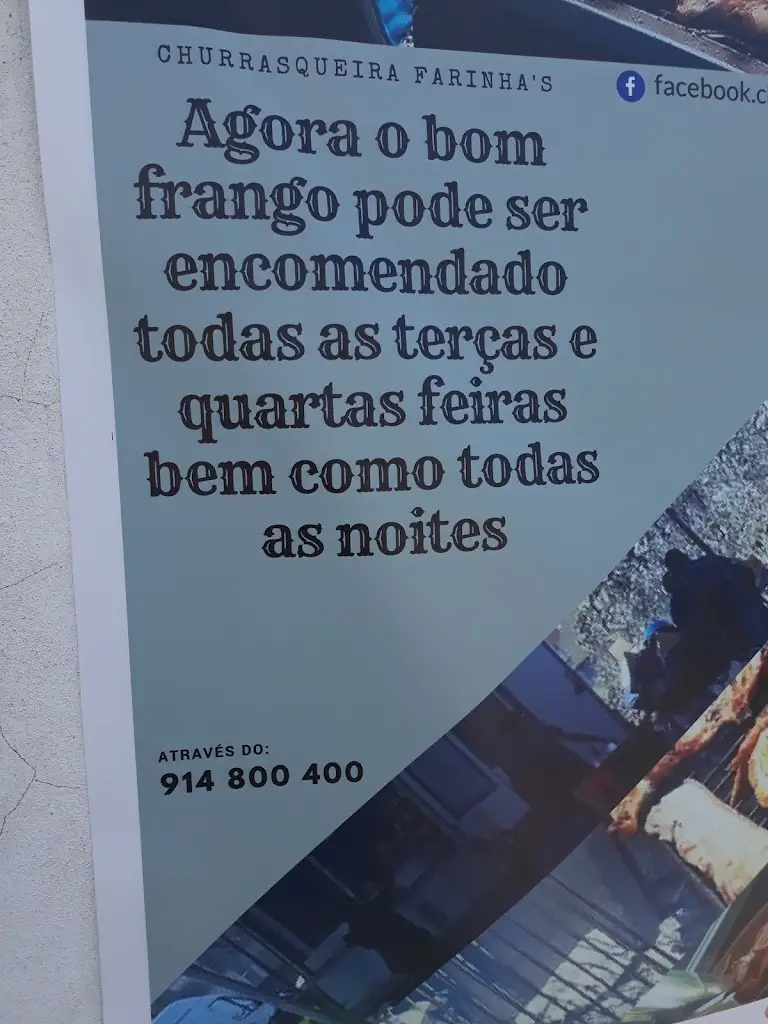 Menu_Churrasqueira Farinha's_Alfeizerão_immagine_1