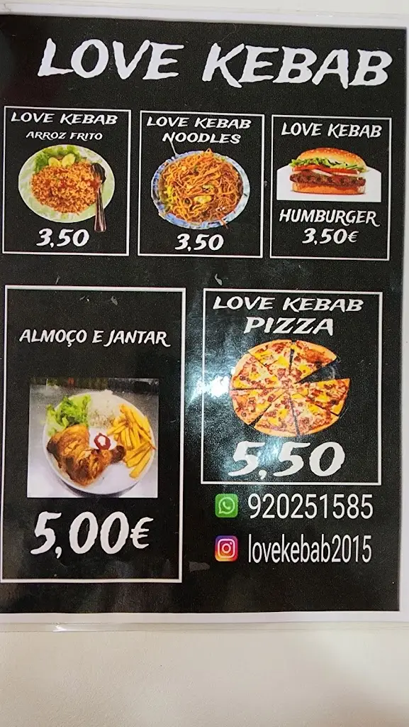Menu_Love kebab_Alvaiázere_imagen_2