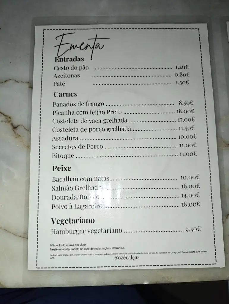 Menu_O Zé Calças_Caranguejeira_image_1