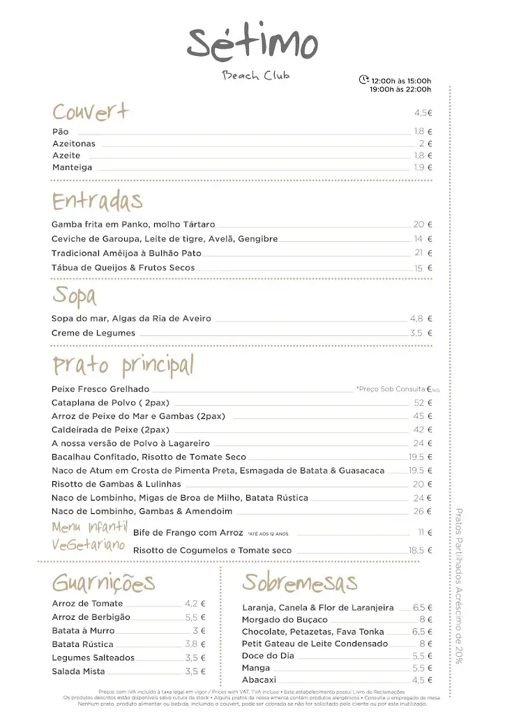 Menu_Restaurante Sétimo Beach Club_Gafanha da Encarnação_image_1