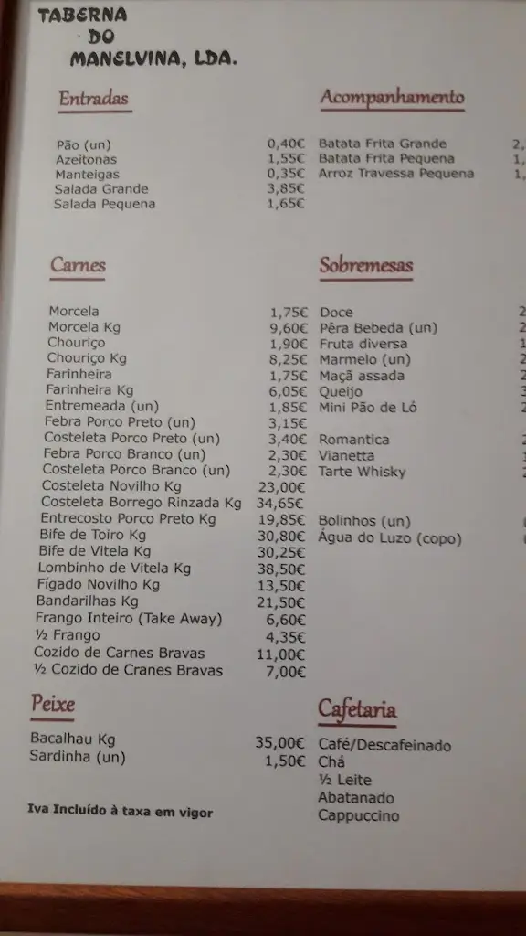 Menu_Taberna do Manelvina_Caldas da Rainha_immagine_4