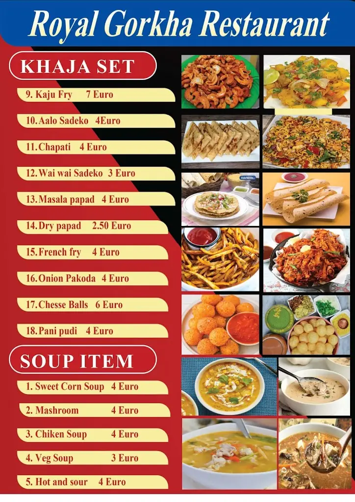 Menu_Royal Gurkha Restaurant & Bar_Caldas da Rainha_imagen_2