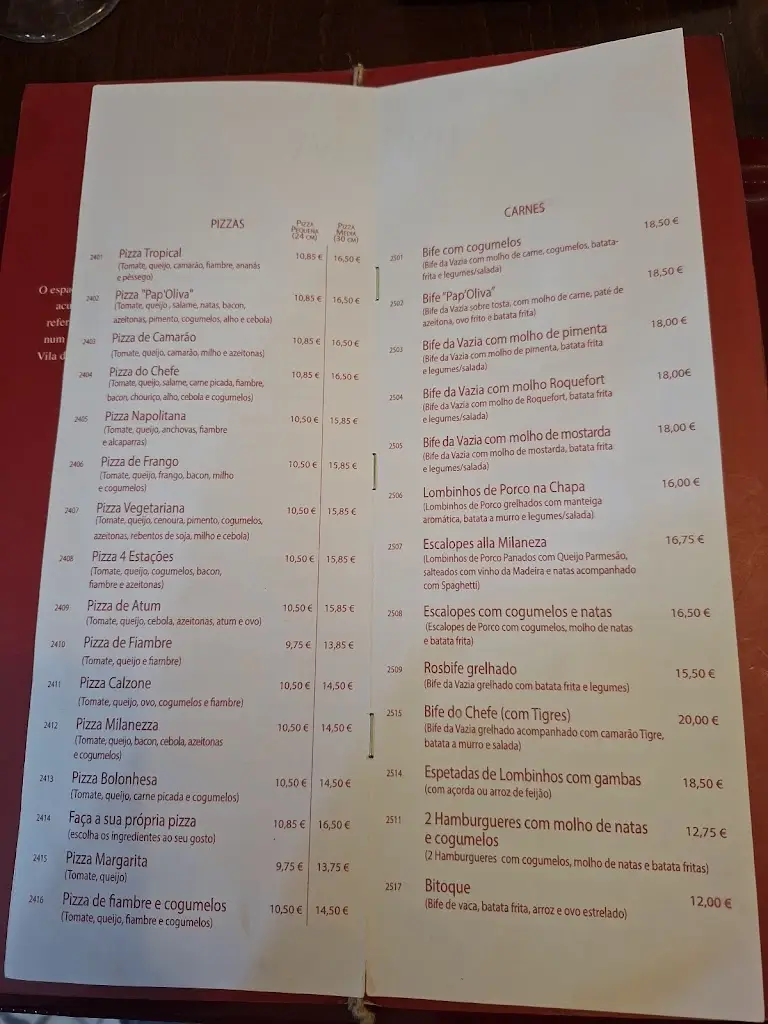 Menu_Pap'Oliva - Espaço Sabores_Batalha_imagen_1