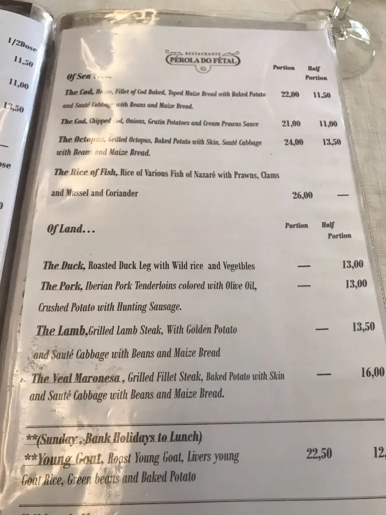 Rita Maria Salameh_Restaurante Pérola Do Fétal_Batalha_recensione