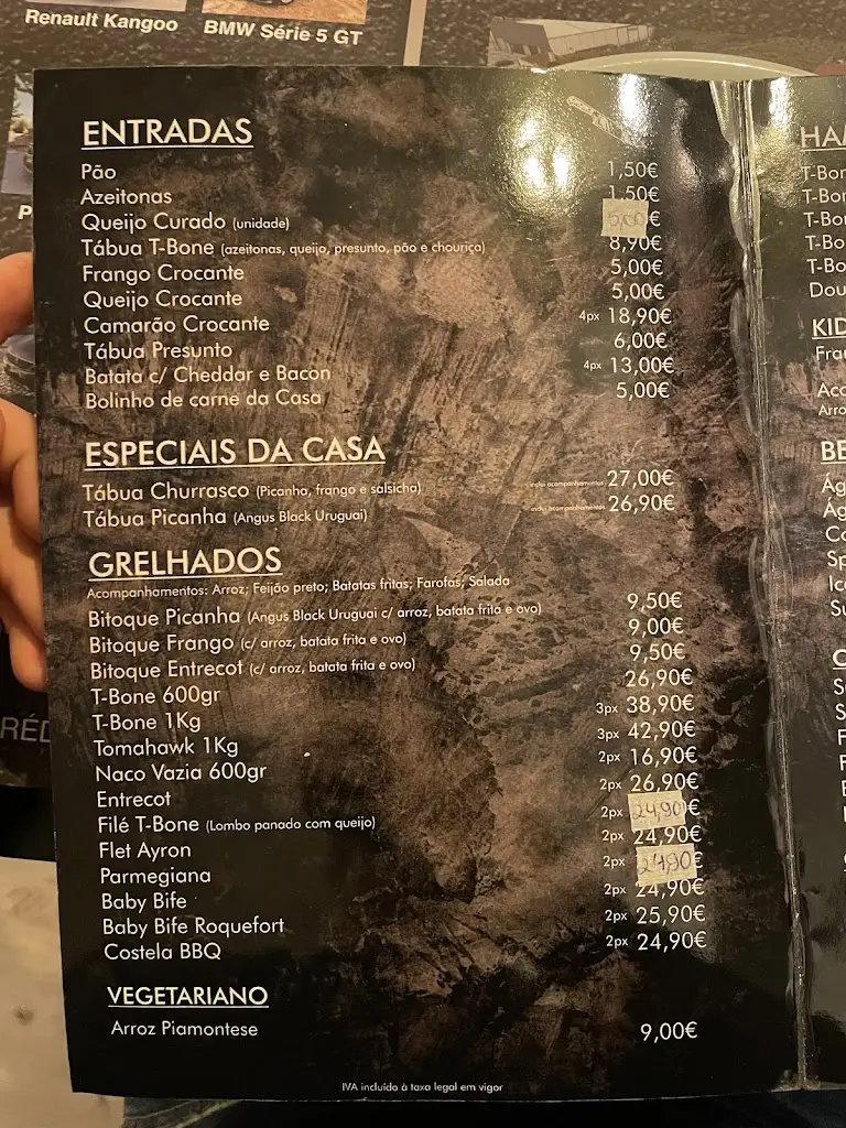 Menu_Restaurante T-Bone SteakHouse_Batalha_immagine_3