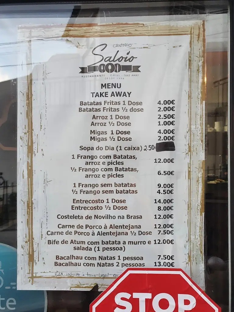 Menu_Restaurante O Cantinho Saloio_Ferrel_immagine_2