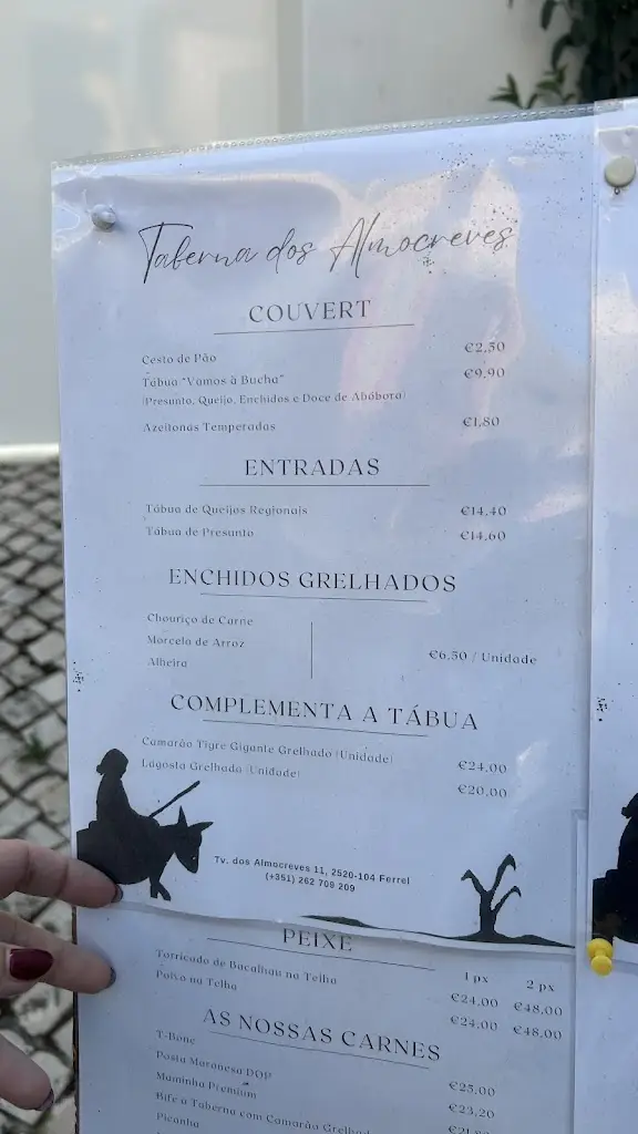 Menu_Restaurante Taberna Dos Almocreves_Ferrel_immagine_4
