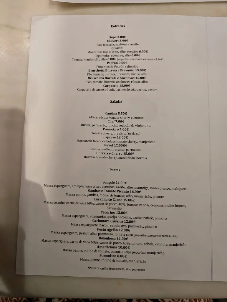 Menu_Cantina de Ferrel_Ferrel_imagen_3