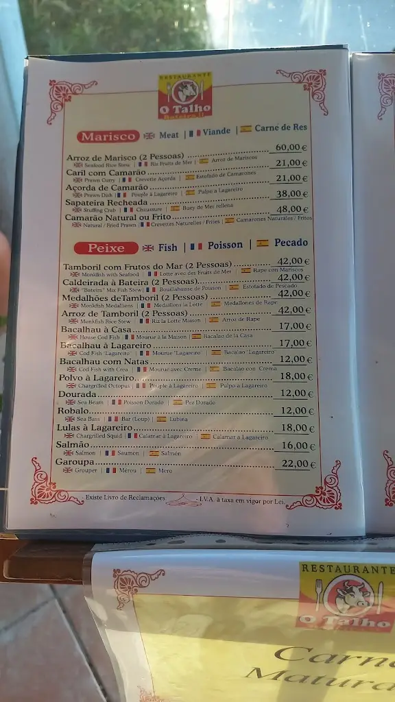 Menu_O Talho restaurante_Atouguia da Baleia_immagine_3