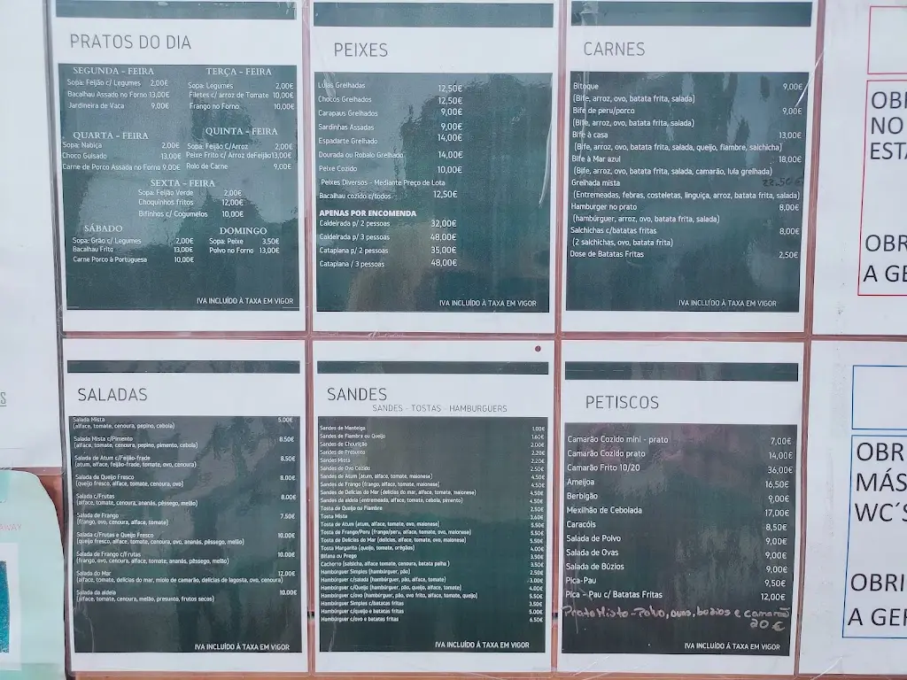 Menu_Restaurante Mar Azul_Atouguia da Baleia_immagine_1