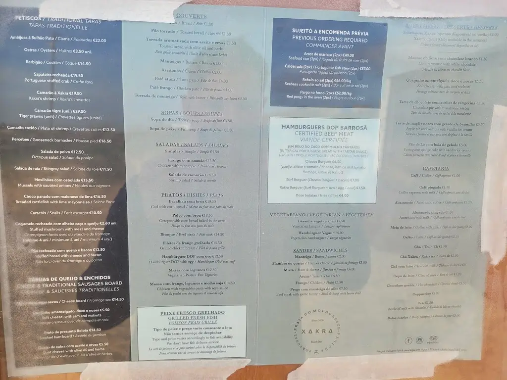 Menu_Xakra Beach Bar_Atouguia da Baleia_image_2