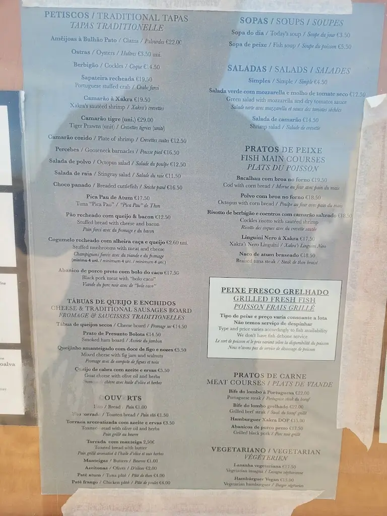 Menu_Xakra Beach Bar_Atouguia da Baleia_image_3