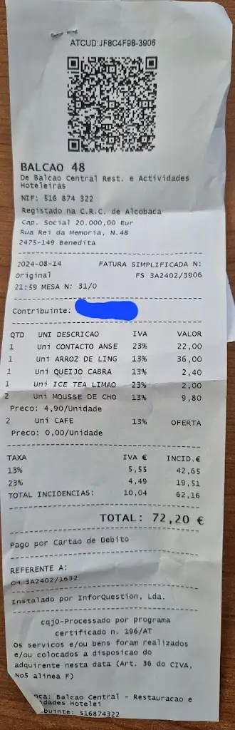 Paulo Vieira_Balcão 48_Benedita_review