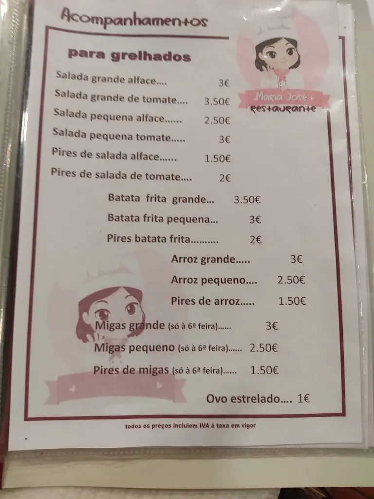 Menu_Restaurante Maria José_Aljubarrota_immagine_3