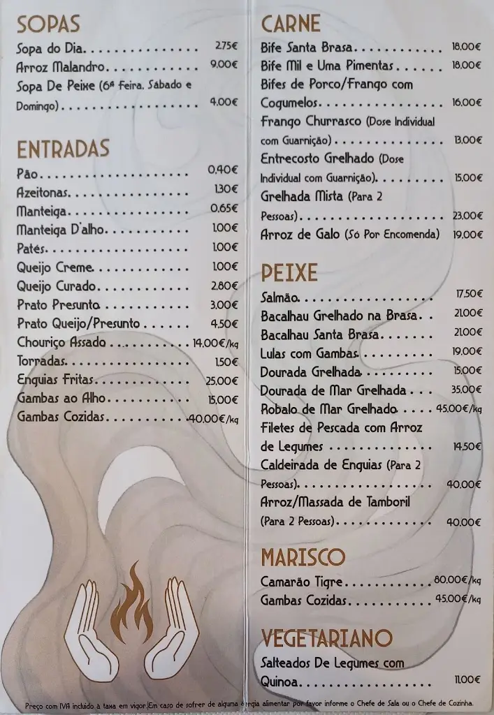 Menu_Santa Brasa_Gafanha da Nazaré_image_2