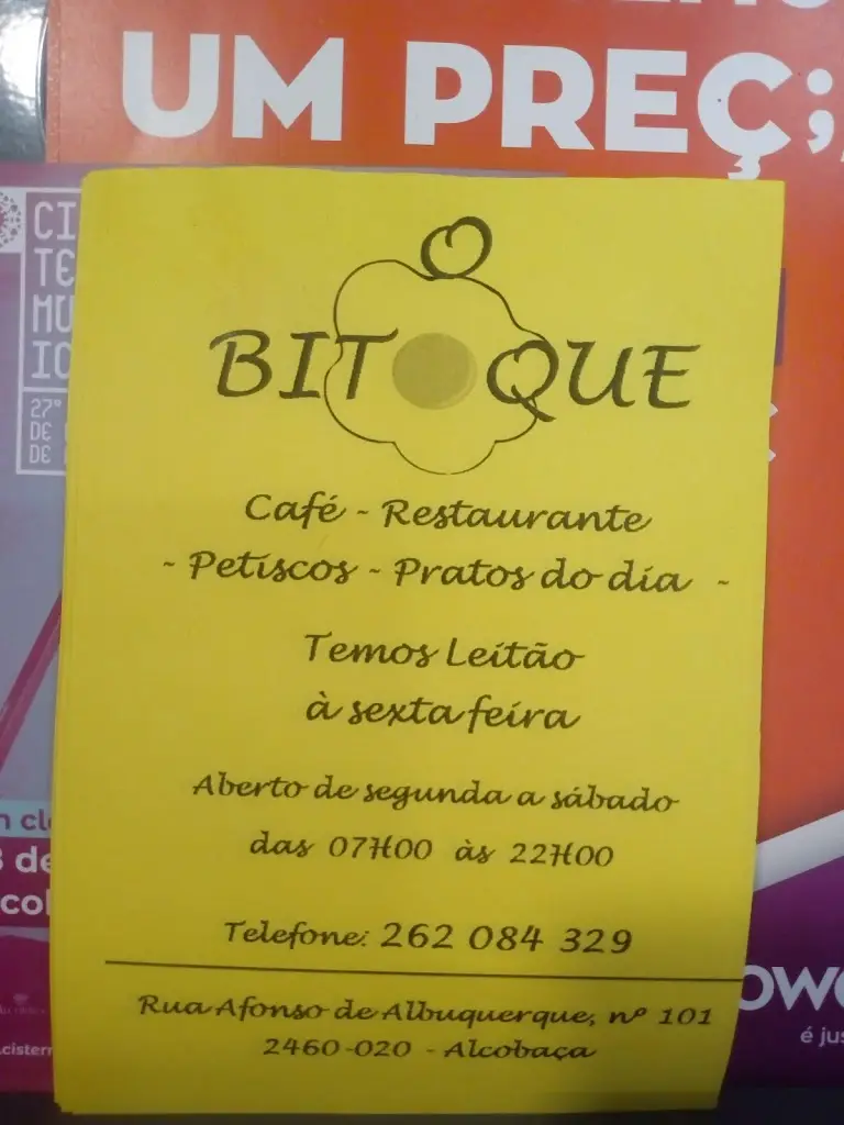 Menü_Restaurante O Bitoque_Aljubarrota_Bild_1