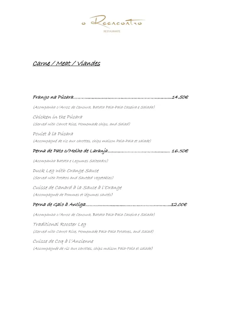 Menu_O Reencontro Restaurante_Aljubarrota_immagine_3