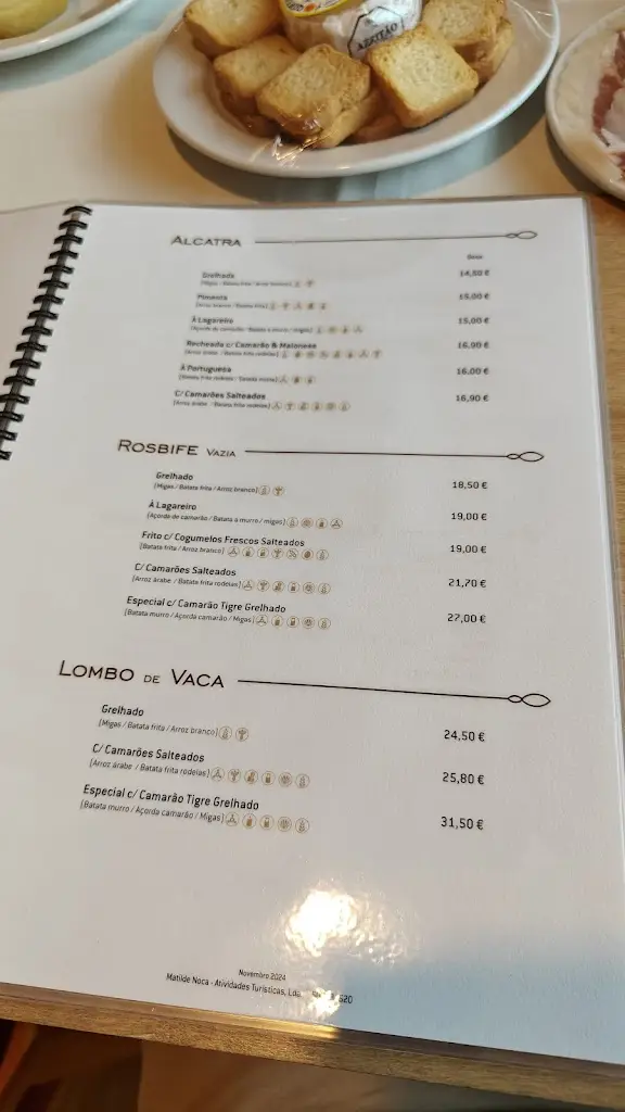 Menu_Restaurante Matilde Noca_Leiria_image_1